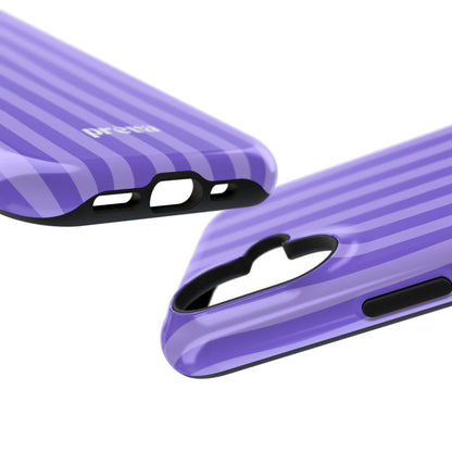 Lavender Stripes Phone Case