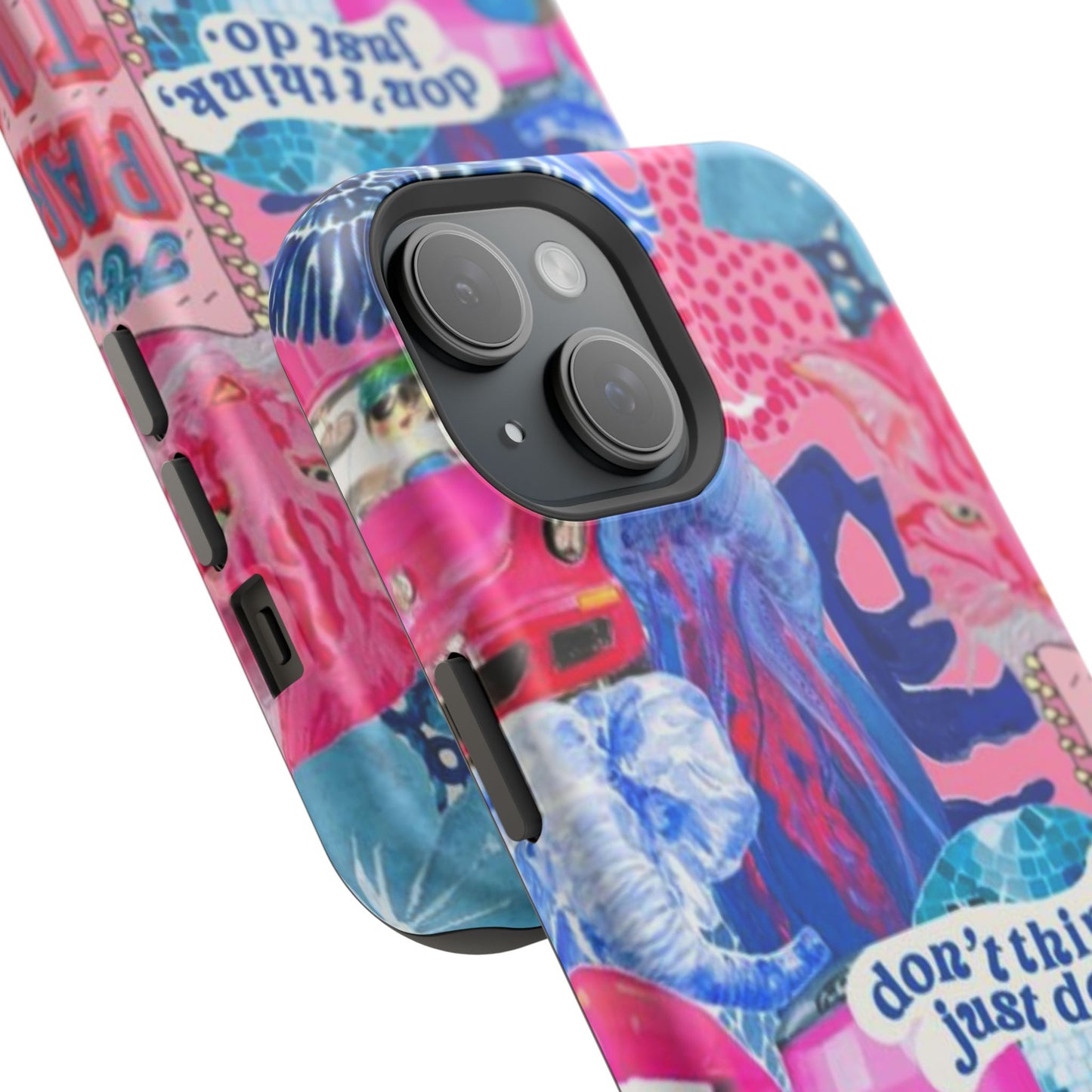 Vibrant Galaxy Collage Phone Case