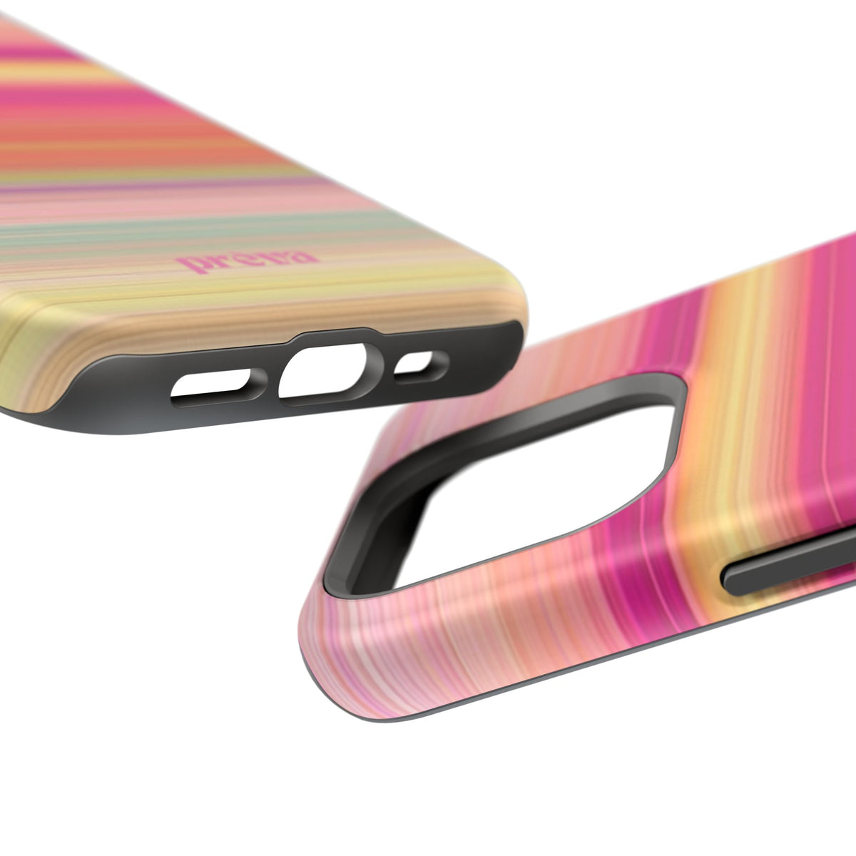 Pastel Stripe Rays Phone Case