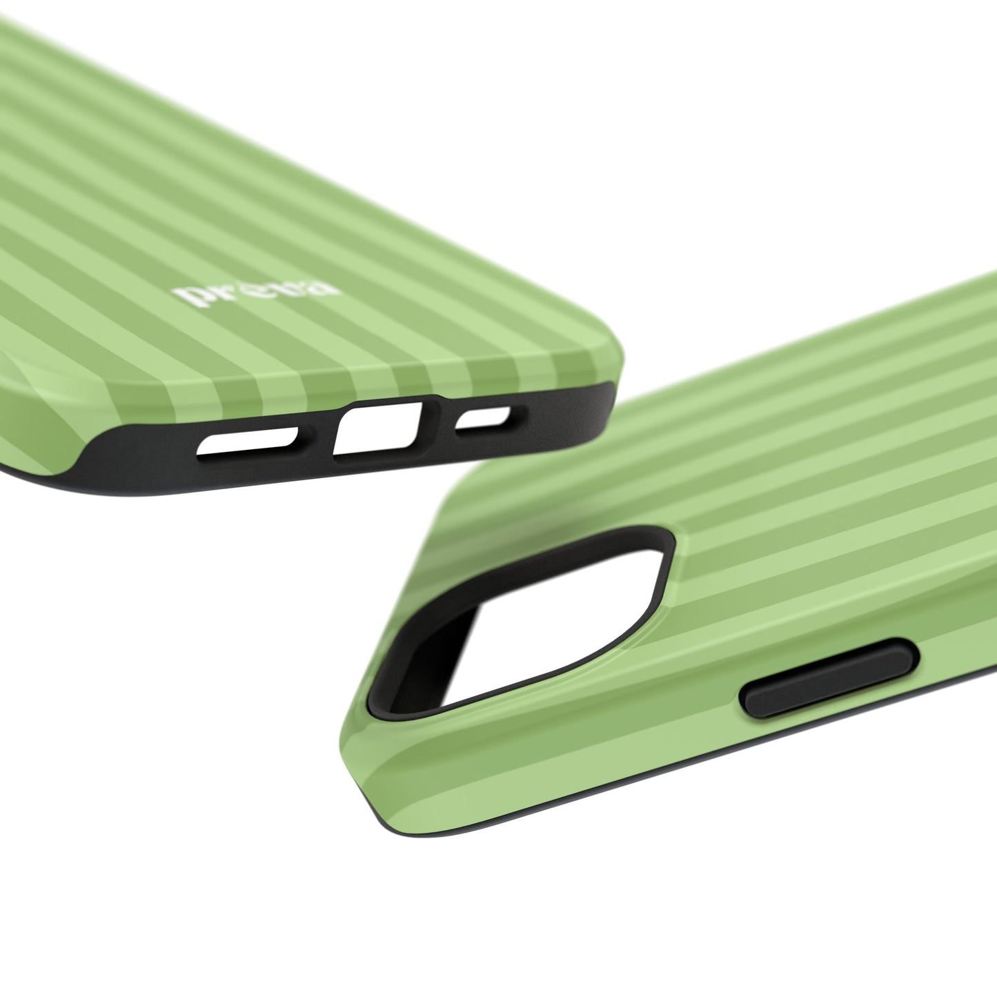 Light Green Stripes Phone Case