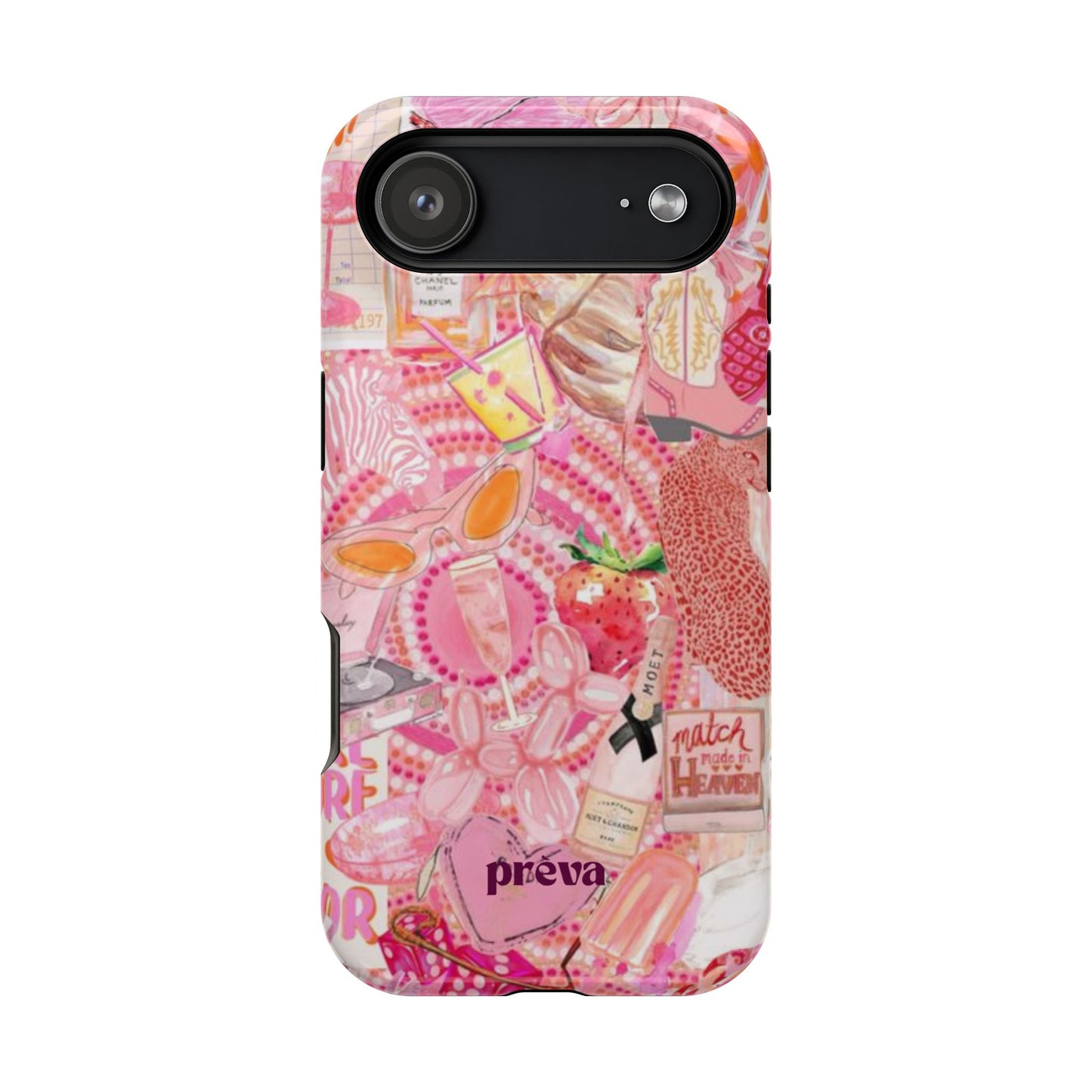 Pink Collage Phone Case