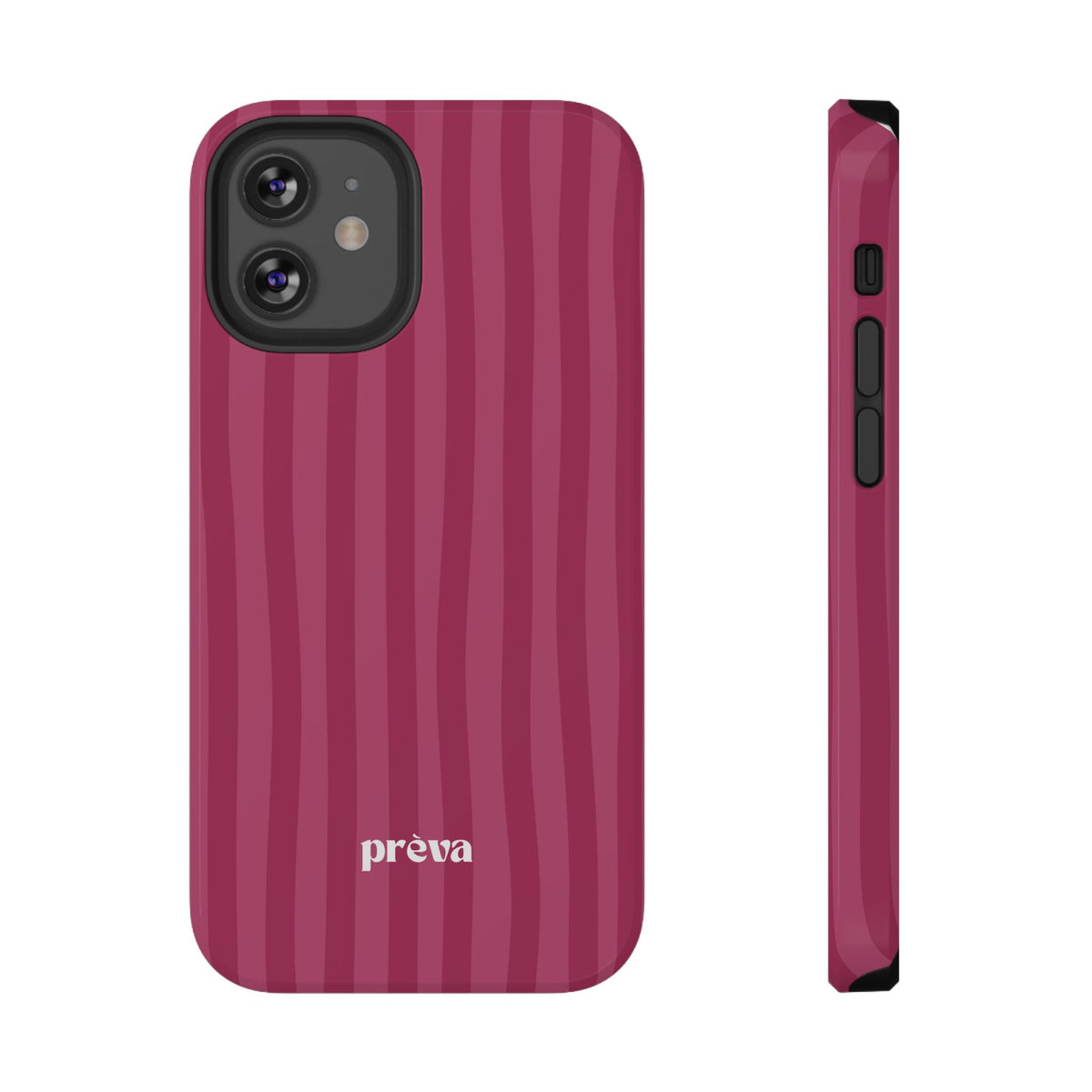 Magenta Stripes Phone Case