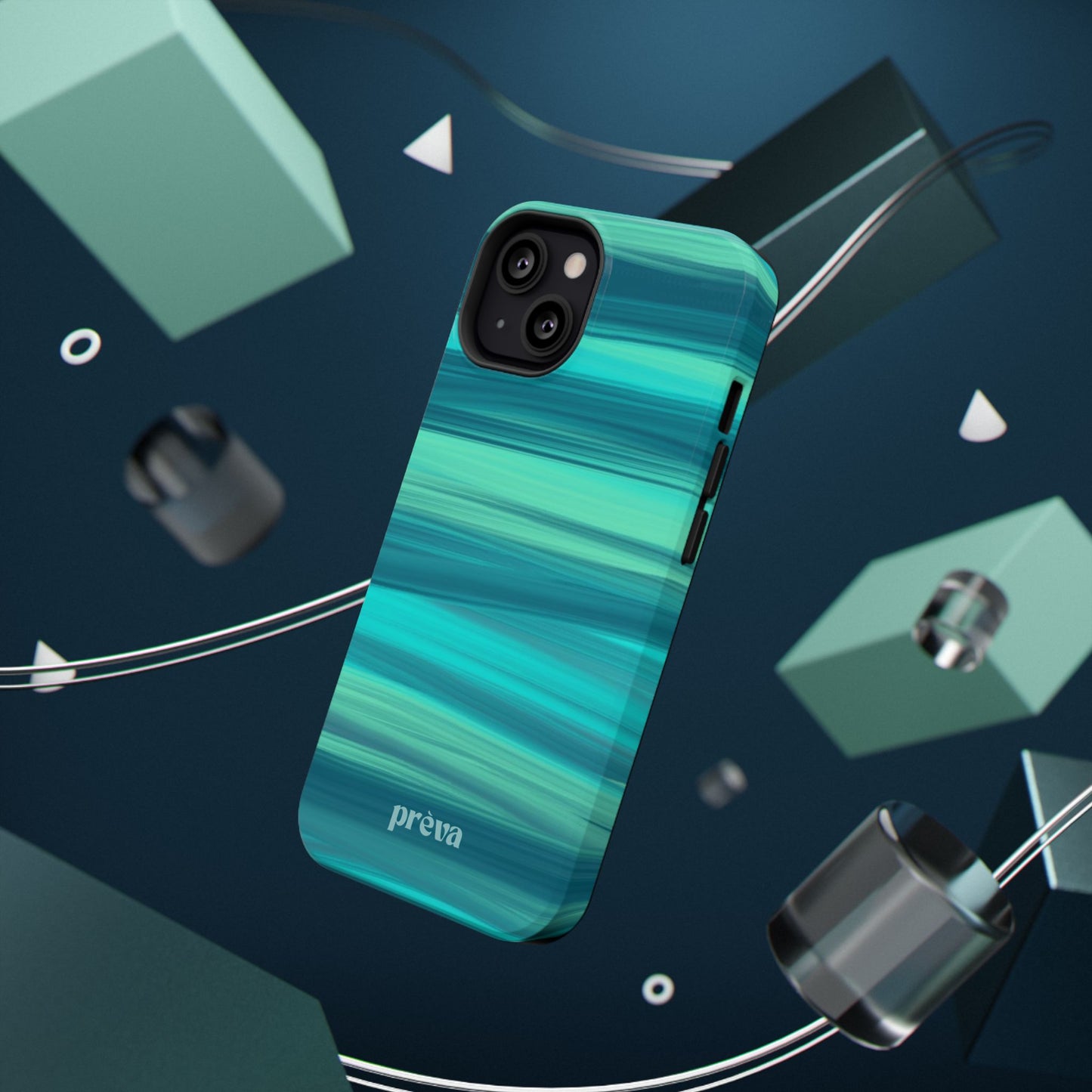 Teal Rift Phone Case