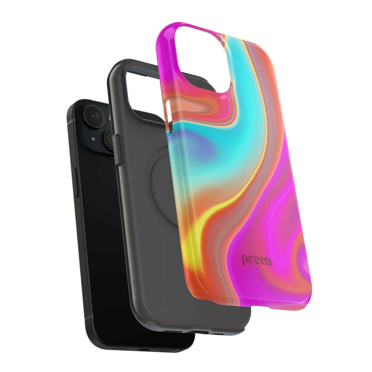 Iridescent Swirl Phone Case