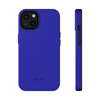 Neon Dark Blue Phone Case