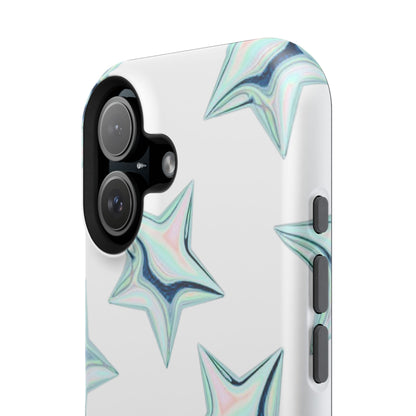 White Starburst Phone Case