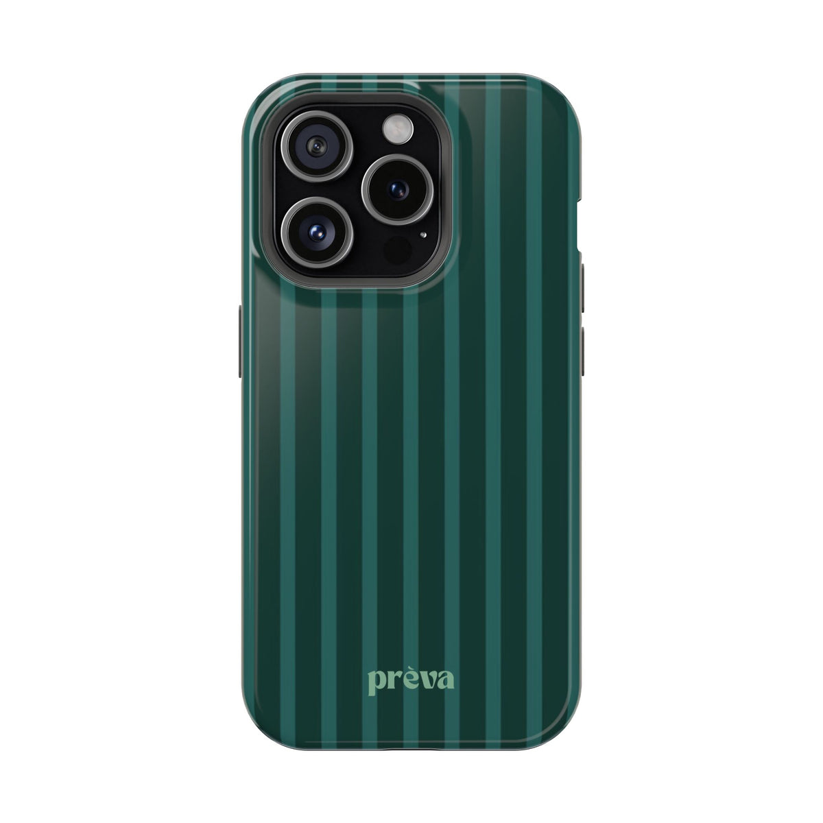 Striped Green Phone Case