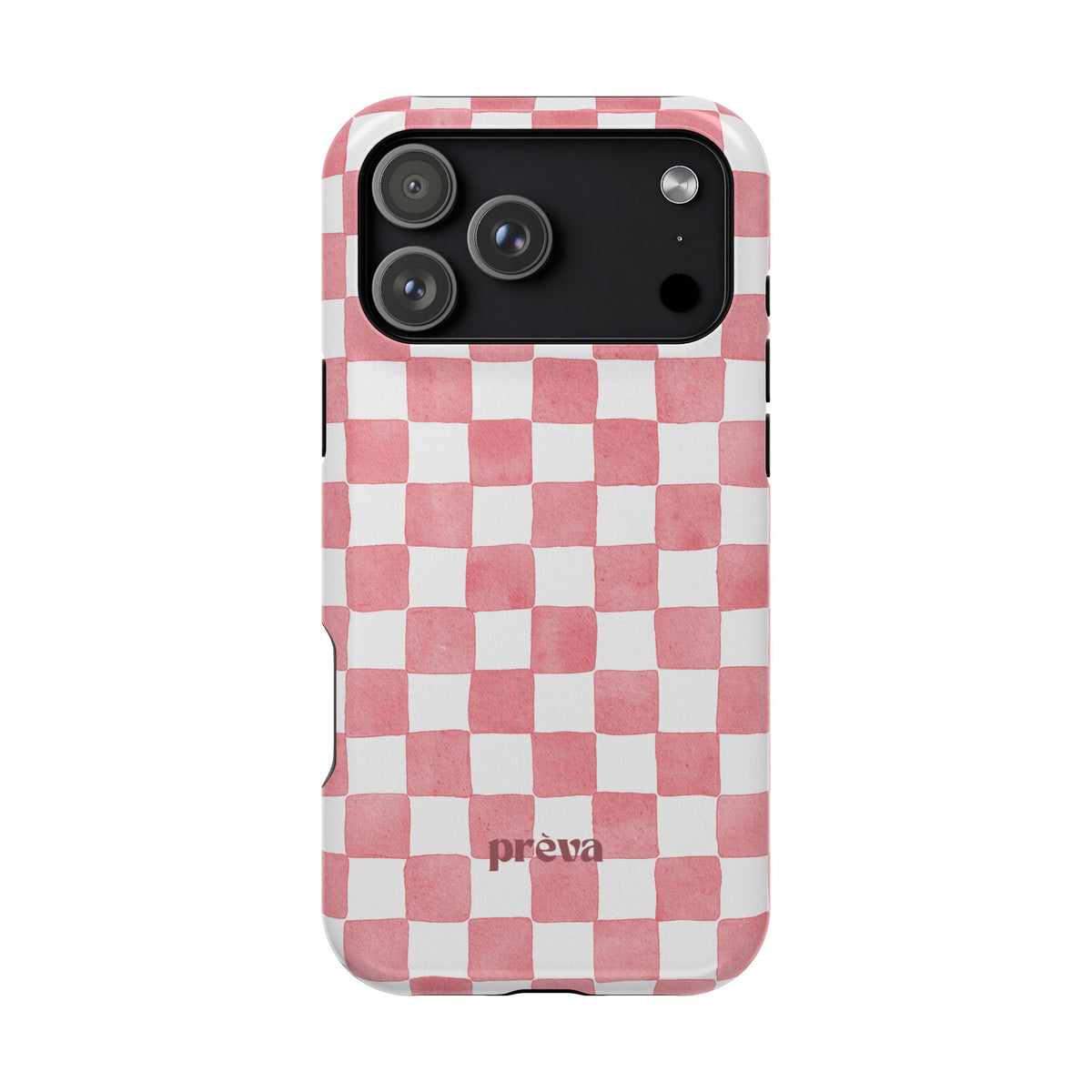 Pink Checkers Phone Case