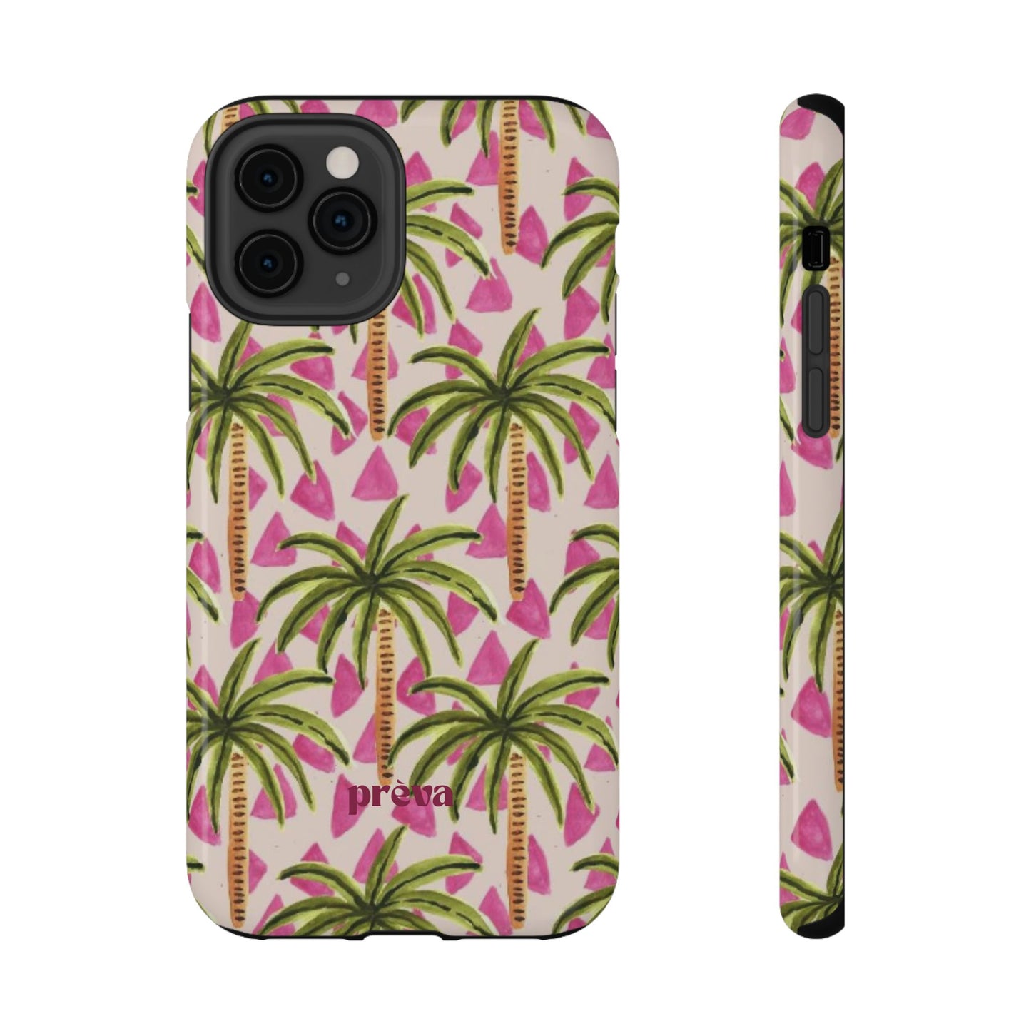 Pink & Palm Phone Case