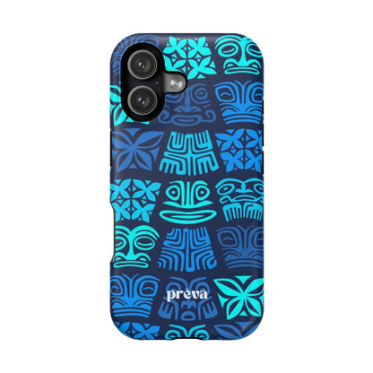 Blue Tiki Phone Case