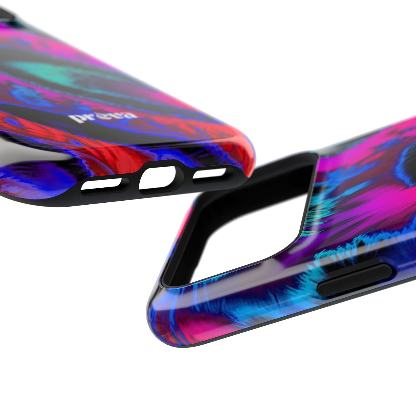 Neon Swirl Phone Case