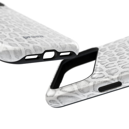 White Snake Phone Case
