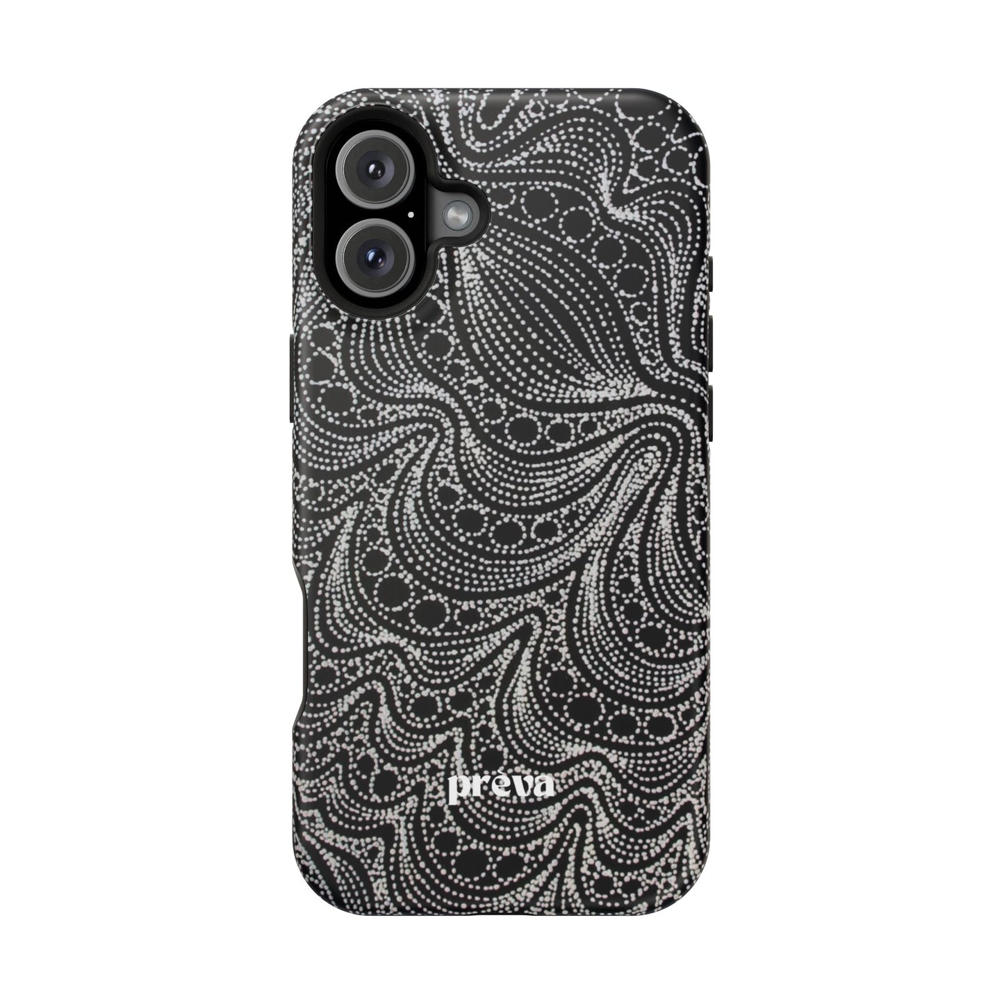 Abstract Midnight Lace Phone Case