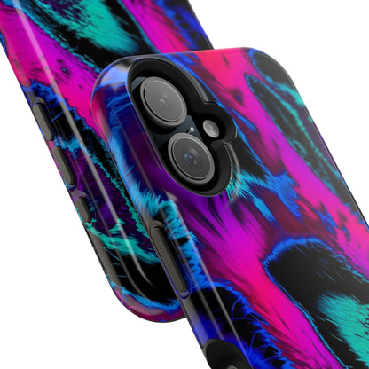 Neon Swirl Phone Case