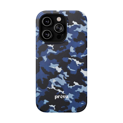 Blue Camo Phone Case
