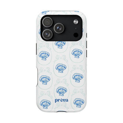 Fancy Teal Shell Phone Case