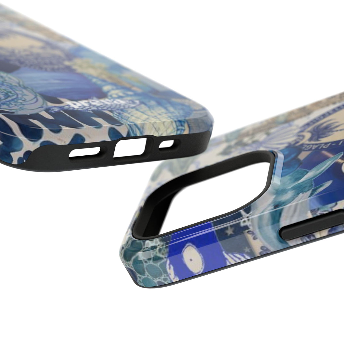 Blue Night Collage Phone Case