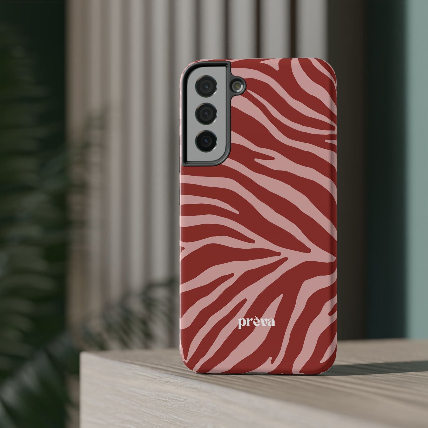 Red Zebra Phone Case
