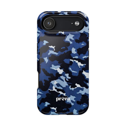 Blue Camo Phone Case