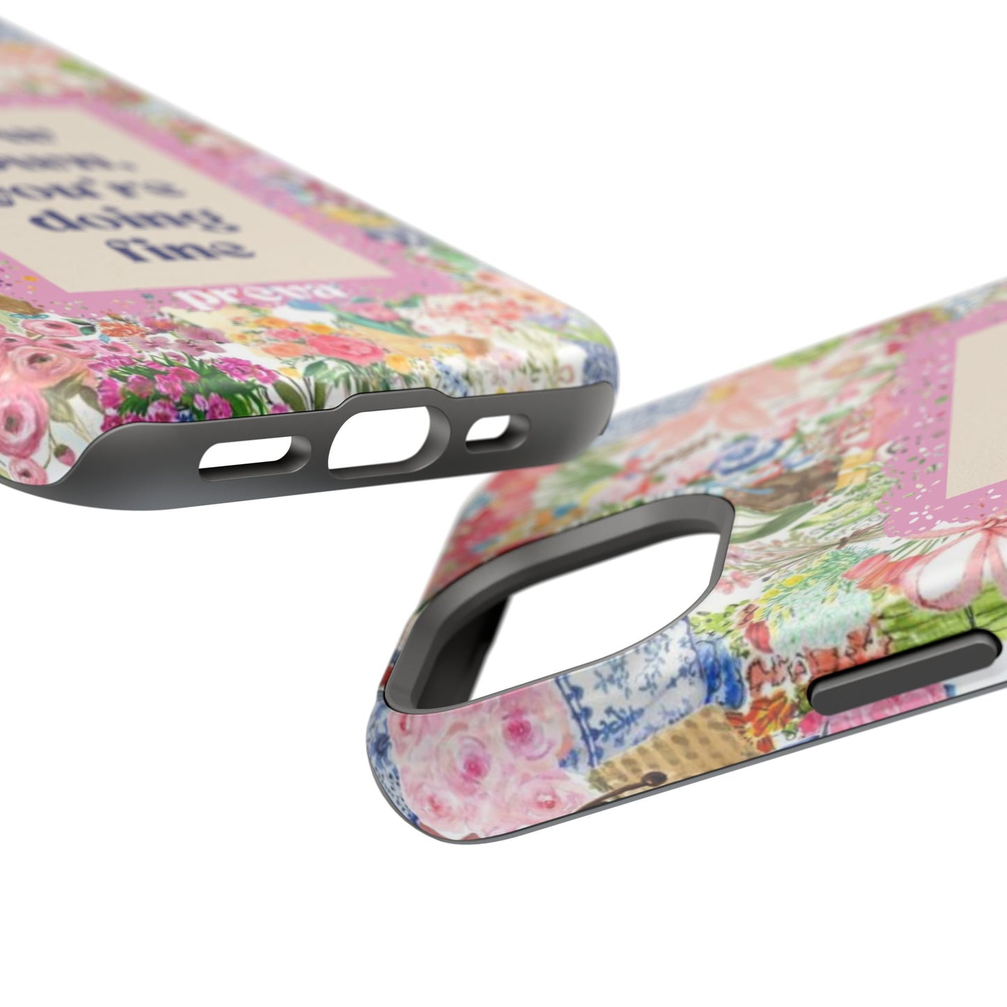 Slow Down Flowers x notsoken Phone Case