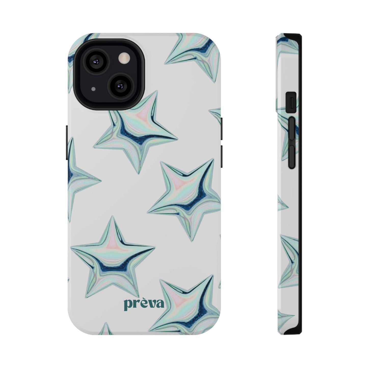 White Starburst Phone Case