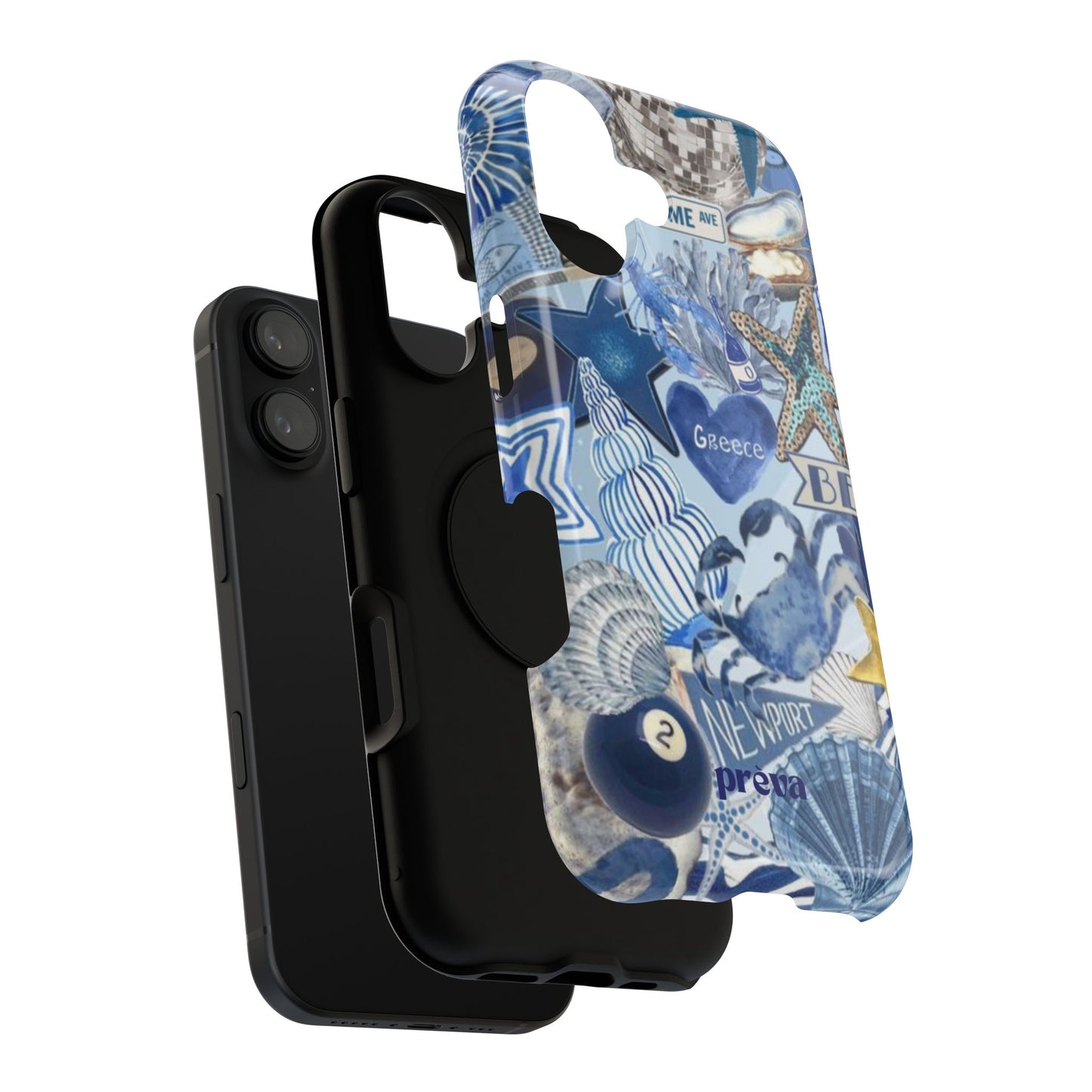 Coastal Collage Phone Case
