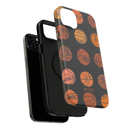 Black Basketball Phone Case