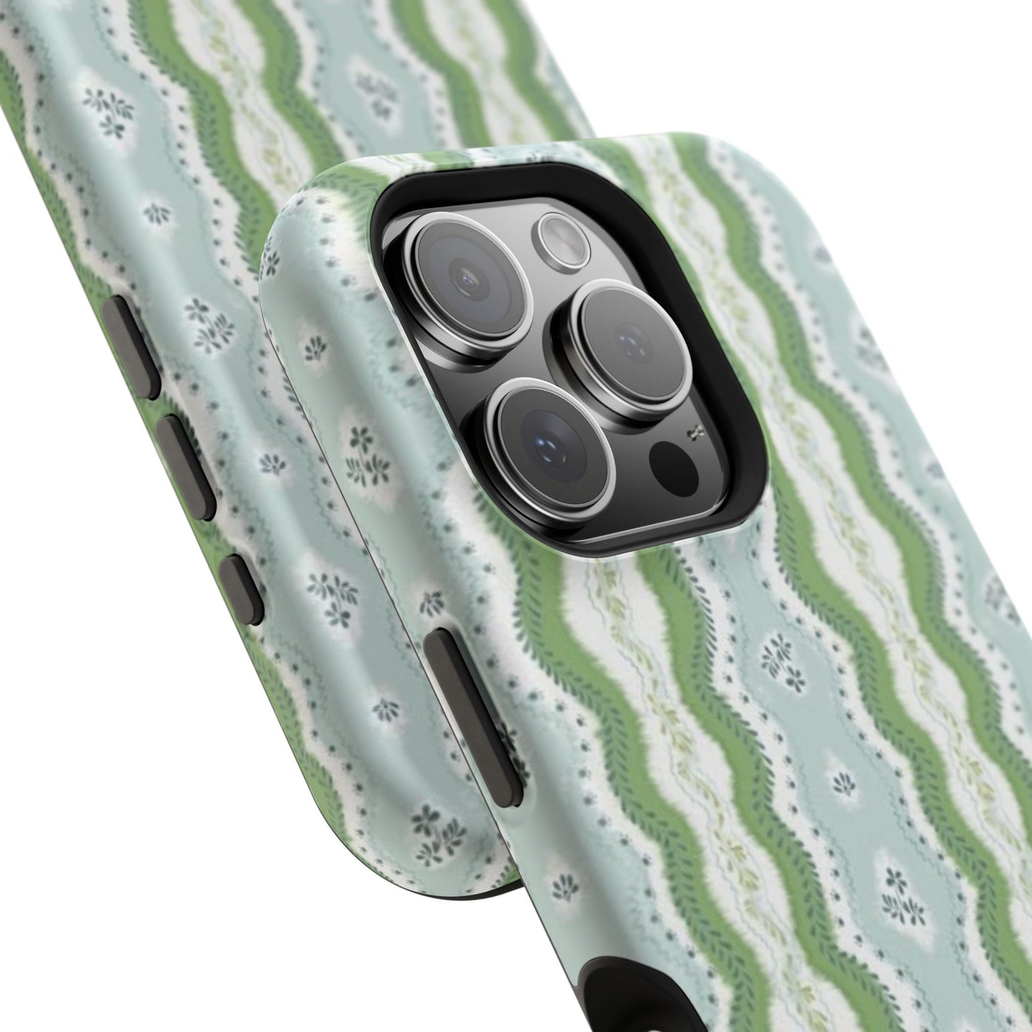Green Waves Phone Case