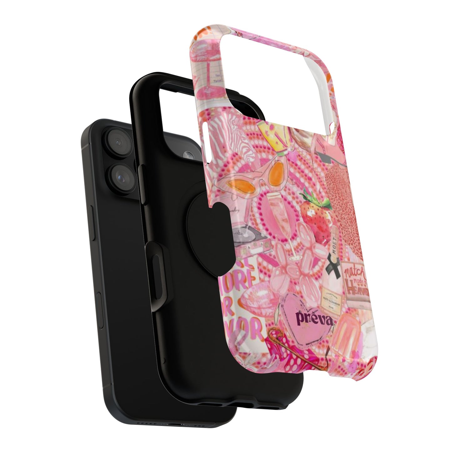 Pink Collage Phone Case