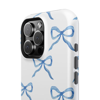 Blue Bow Phone Case
