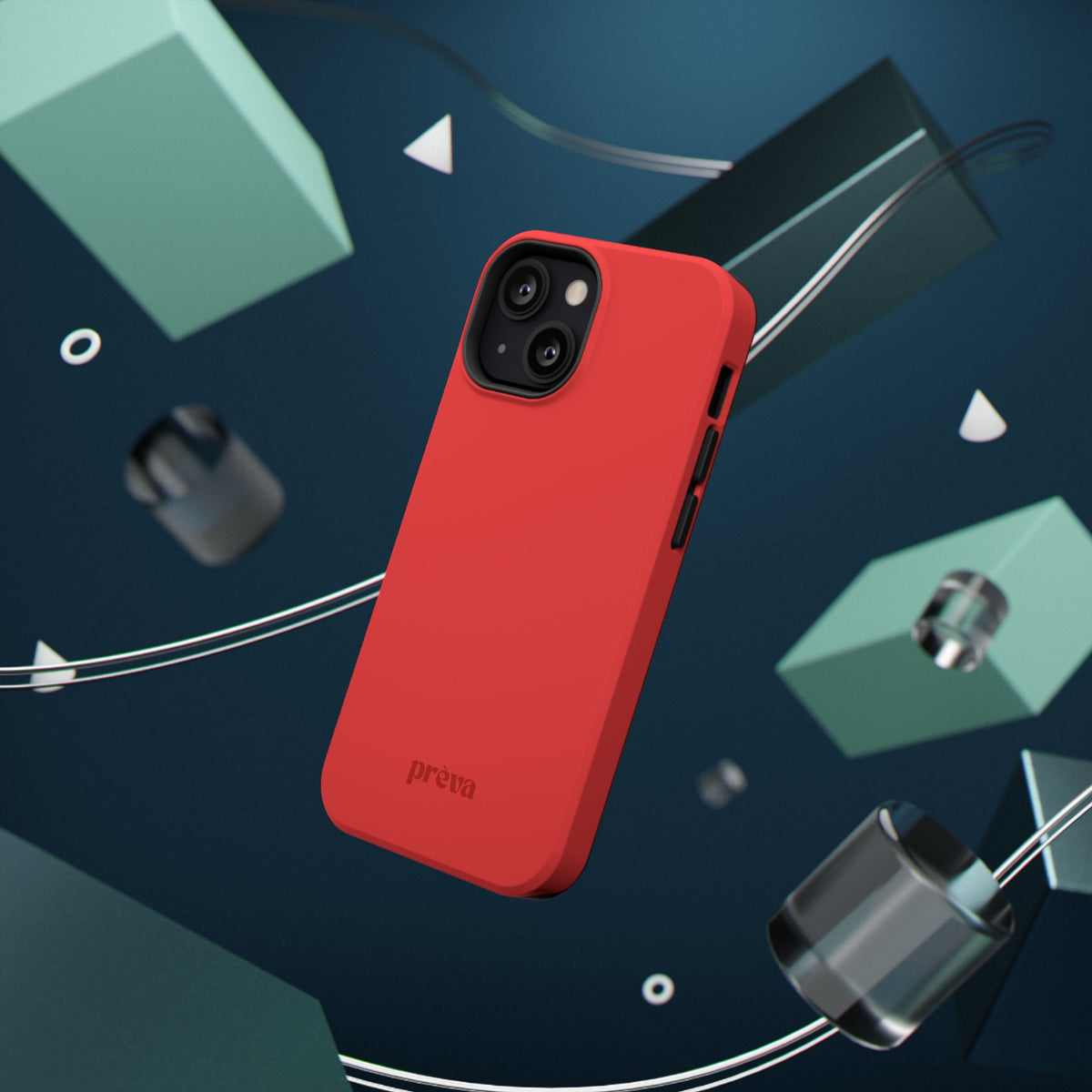 Neon Red Phone Case