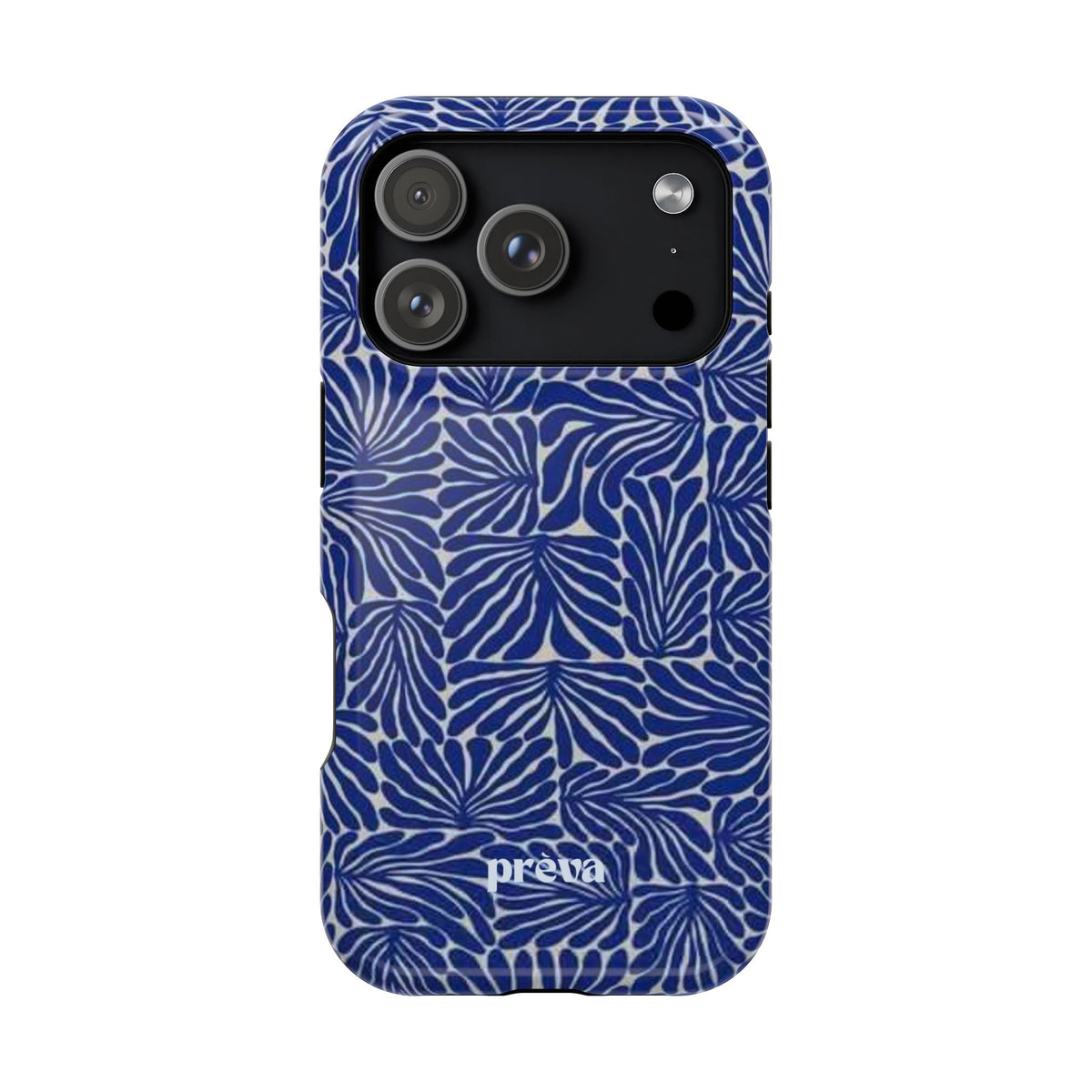 Blue Abstract Greek Phone Case