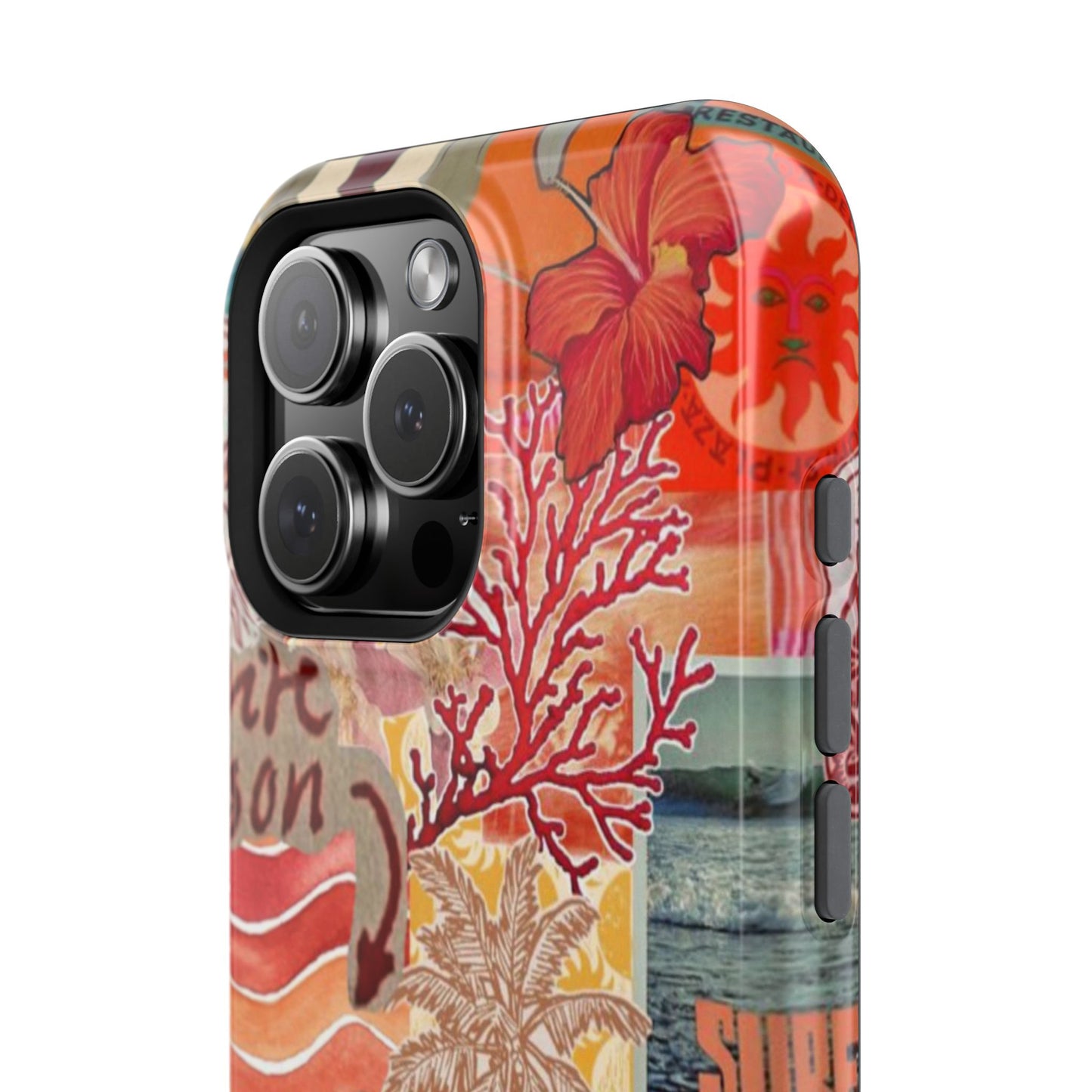 Vintage Floral Collage Phone Case