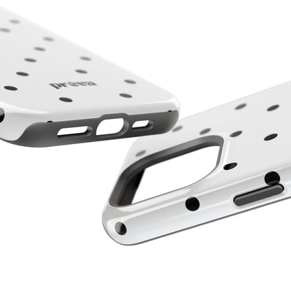 B&W polka dots Phone Case