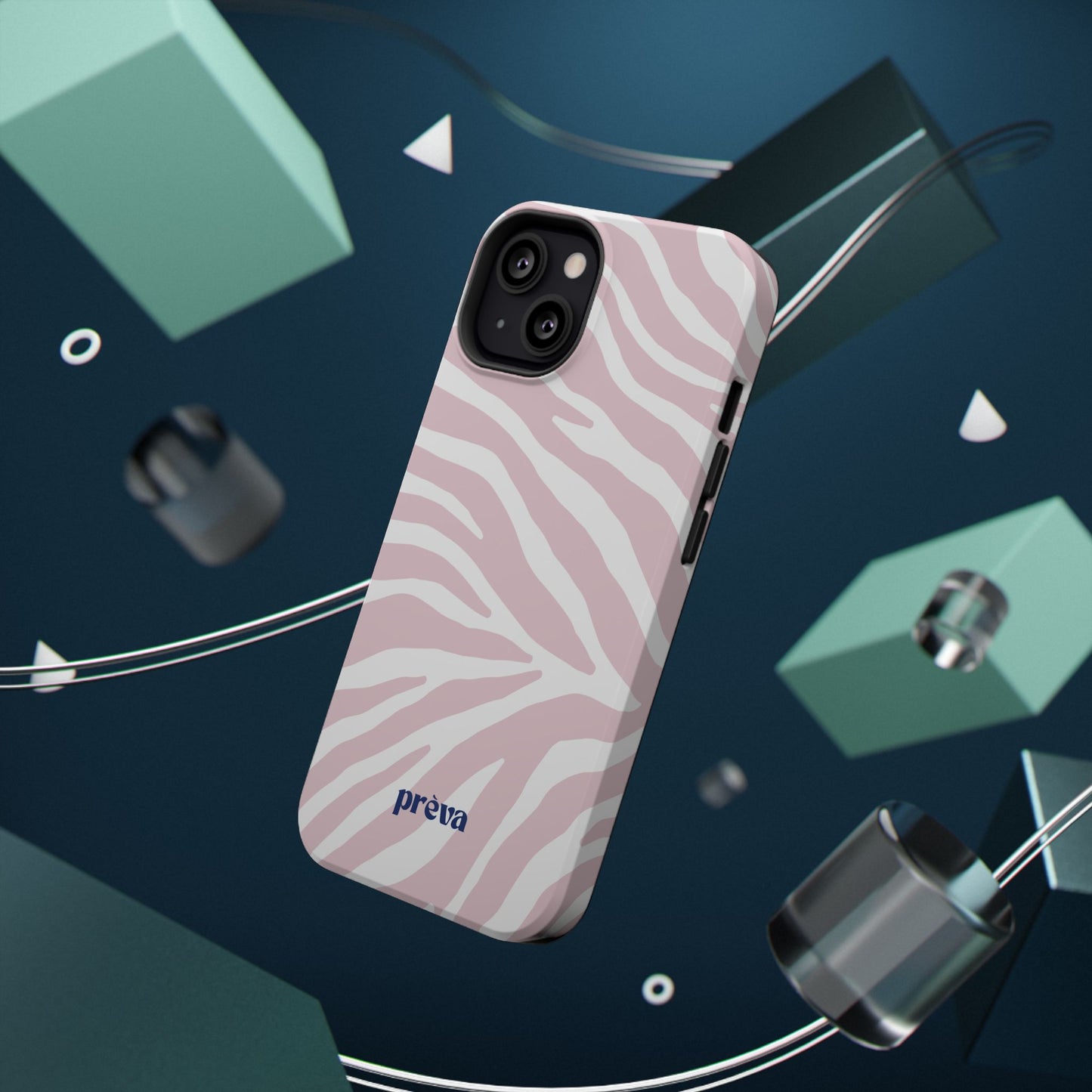Pink Zebra Phone Case