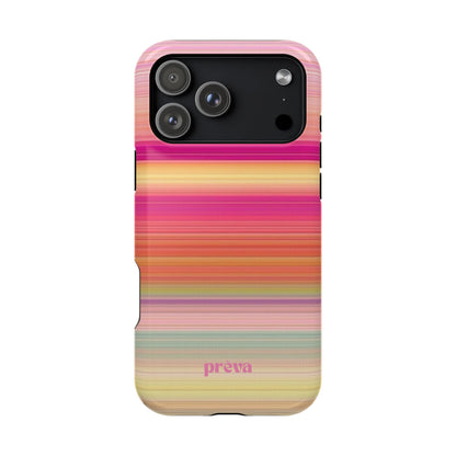Pastel Stripe Rays Phone Case