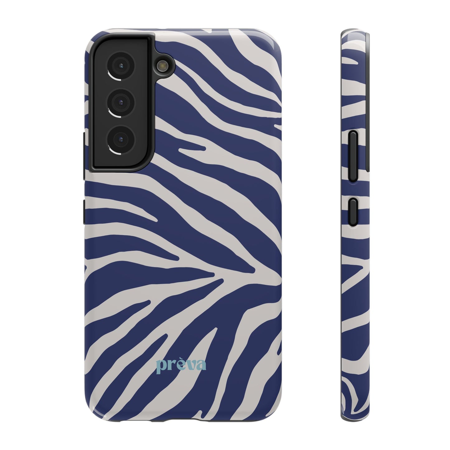 Blue Zebra Phone Case
