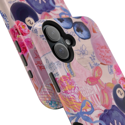 Retro 8 Ball Collage Phone Case