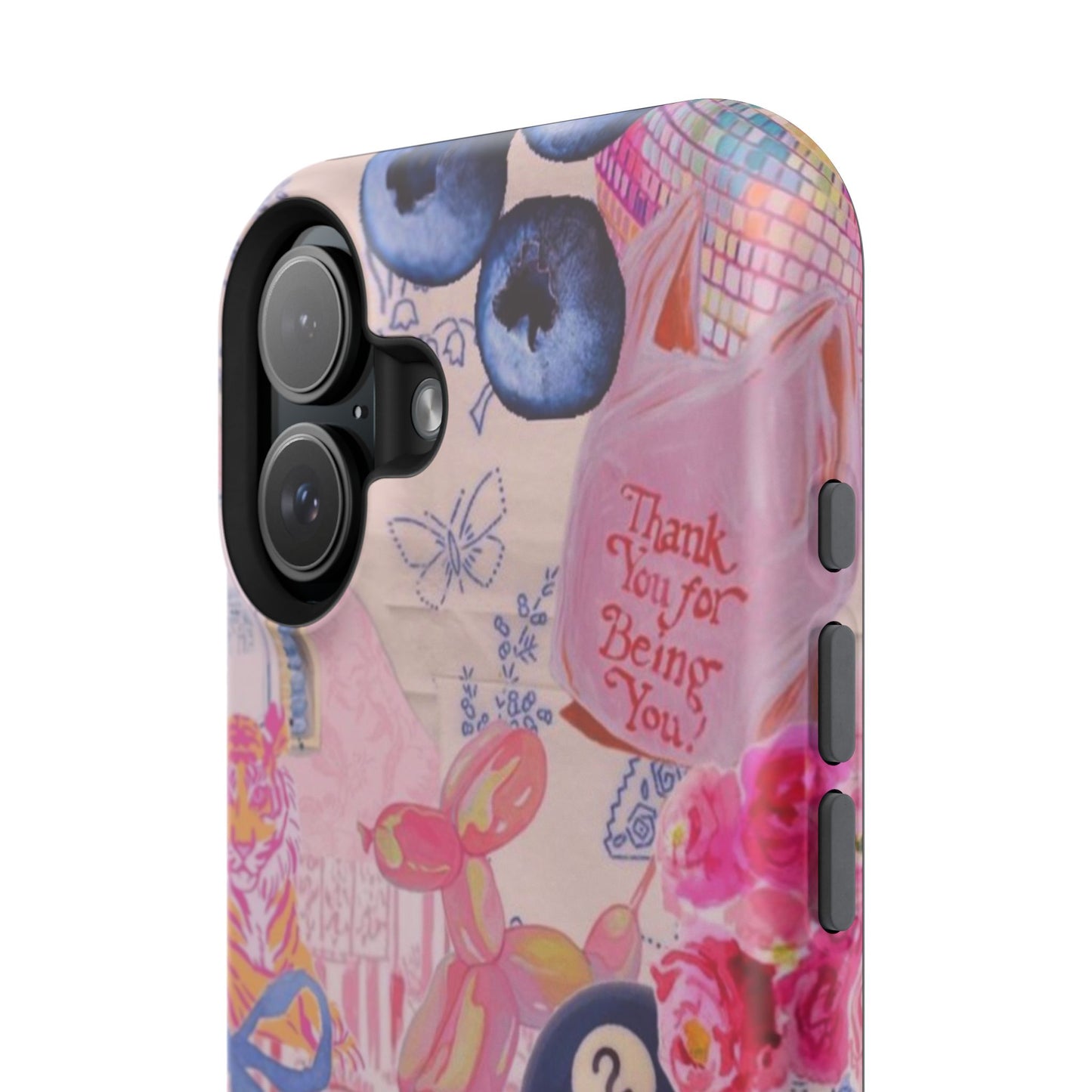 Retro 8 Ball Collage Phone Case