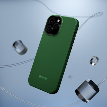 Impact-Resistant Phone Case — Forest Green Slim Armor