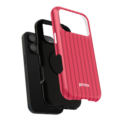 Pinky Red Stripes Phone Case