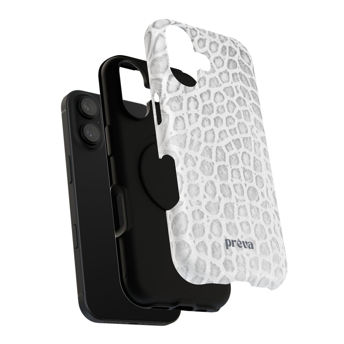 White Snake Phone Case