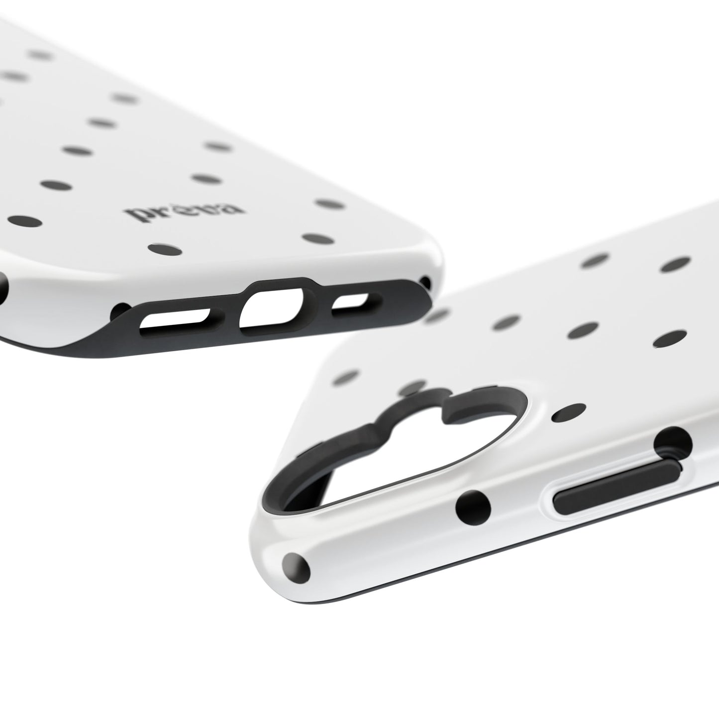 B&W polka dots Phone Case