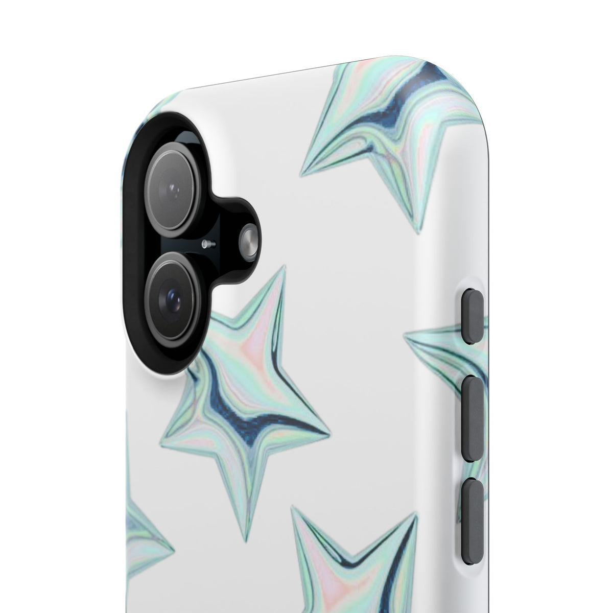 White Starburst Phone Case