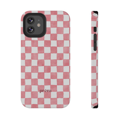 Pink Checkers Phone Case