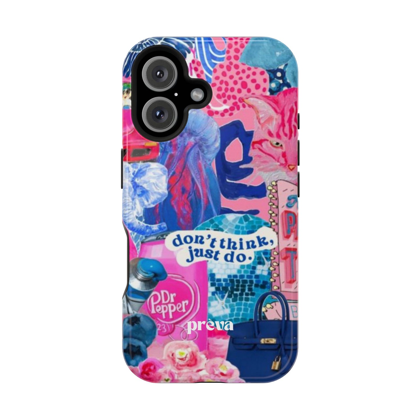 Vibrant Galaxy Collage Phone Case