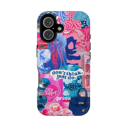 Vibrant Galaxy Collage Phone Case