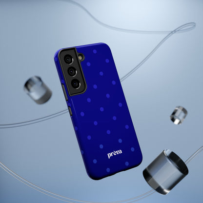 Dark Blue Polka Dots Phone Case