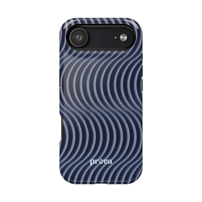 Wavy Navy Phone Case