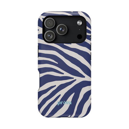 Blue Zebra Phone Case